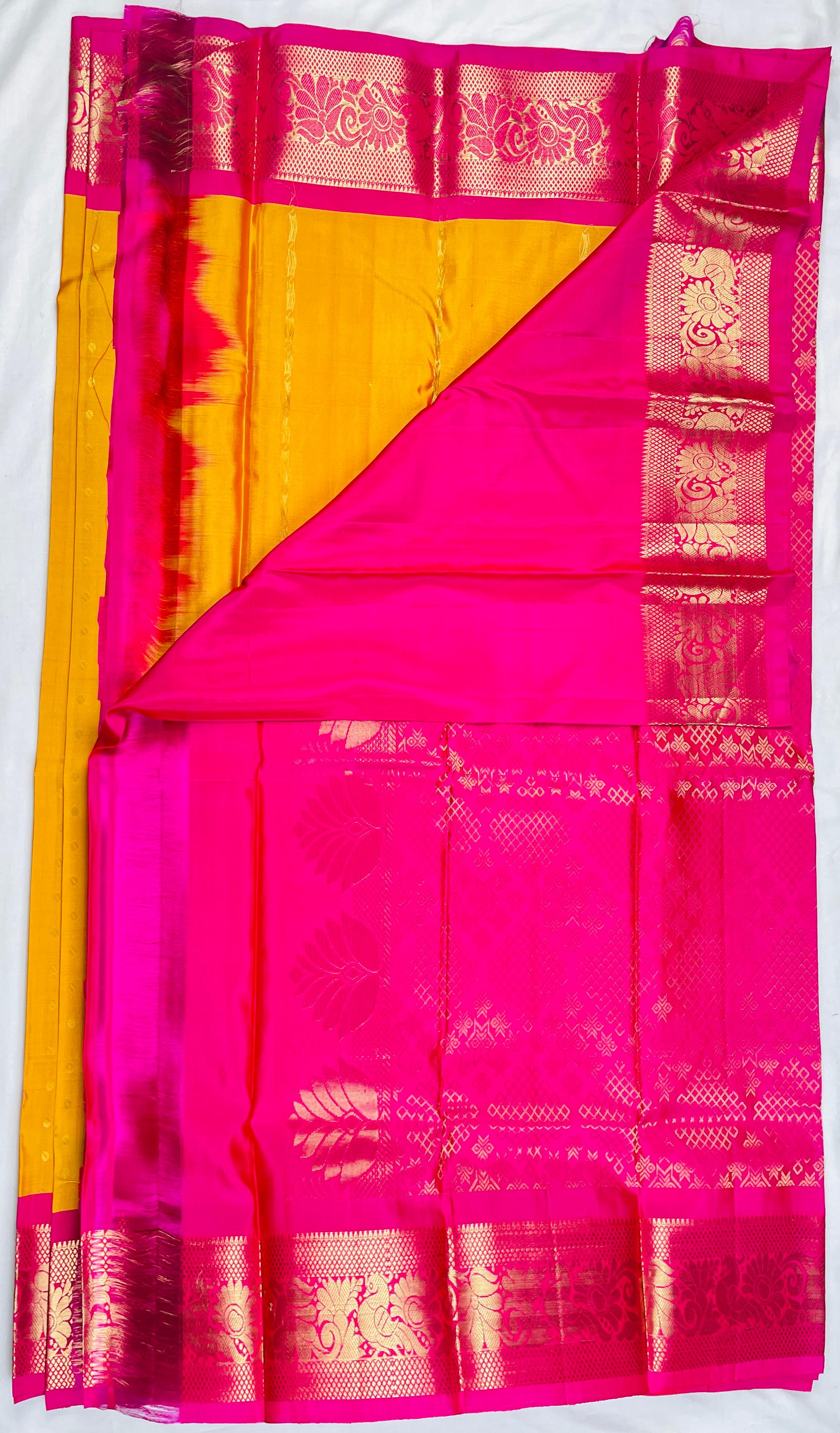 Pure Handloom kachipattu Pattu Saree