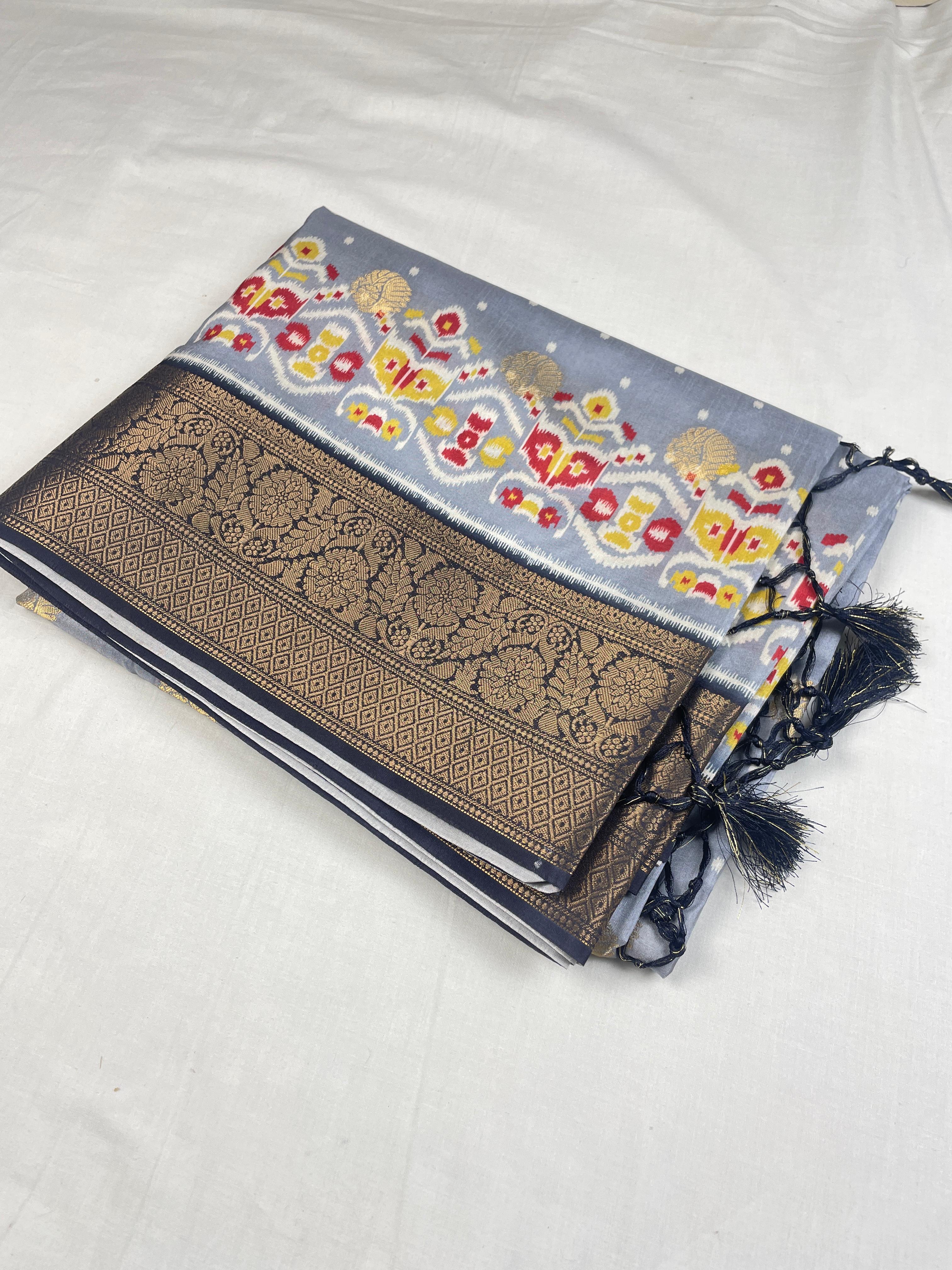 Fancy Wear Saree - Nipa Silk