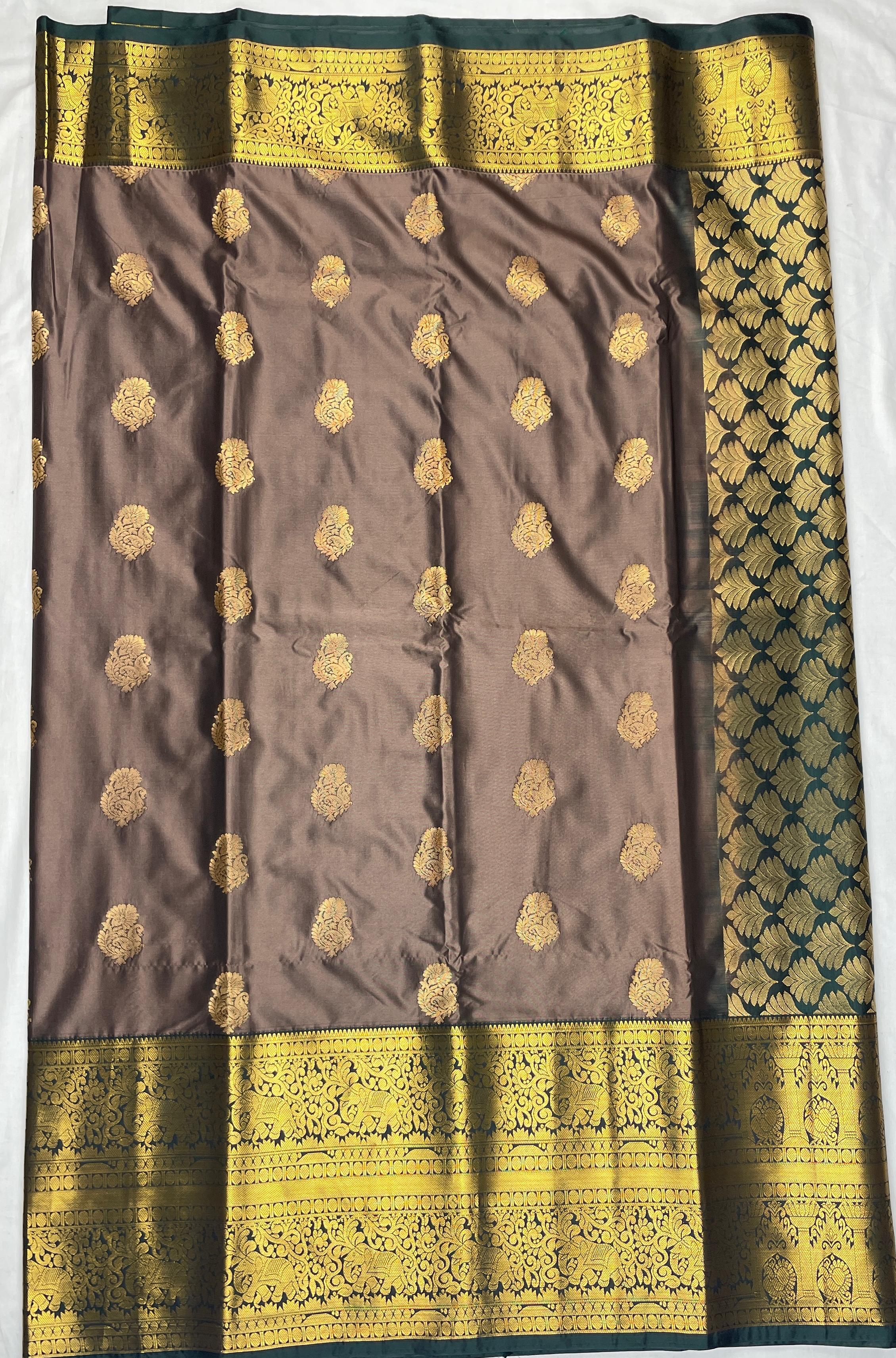 Semi Kanchi Pattu Sarees