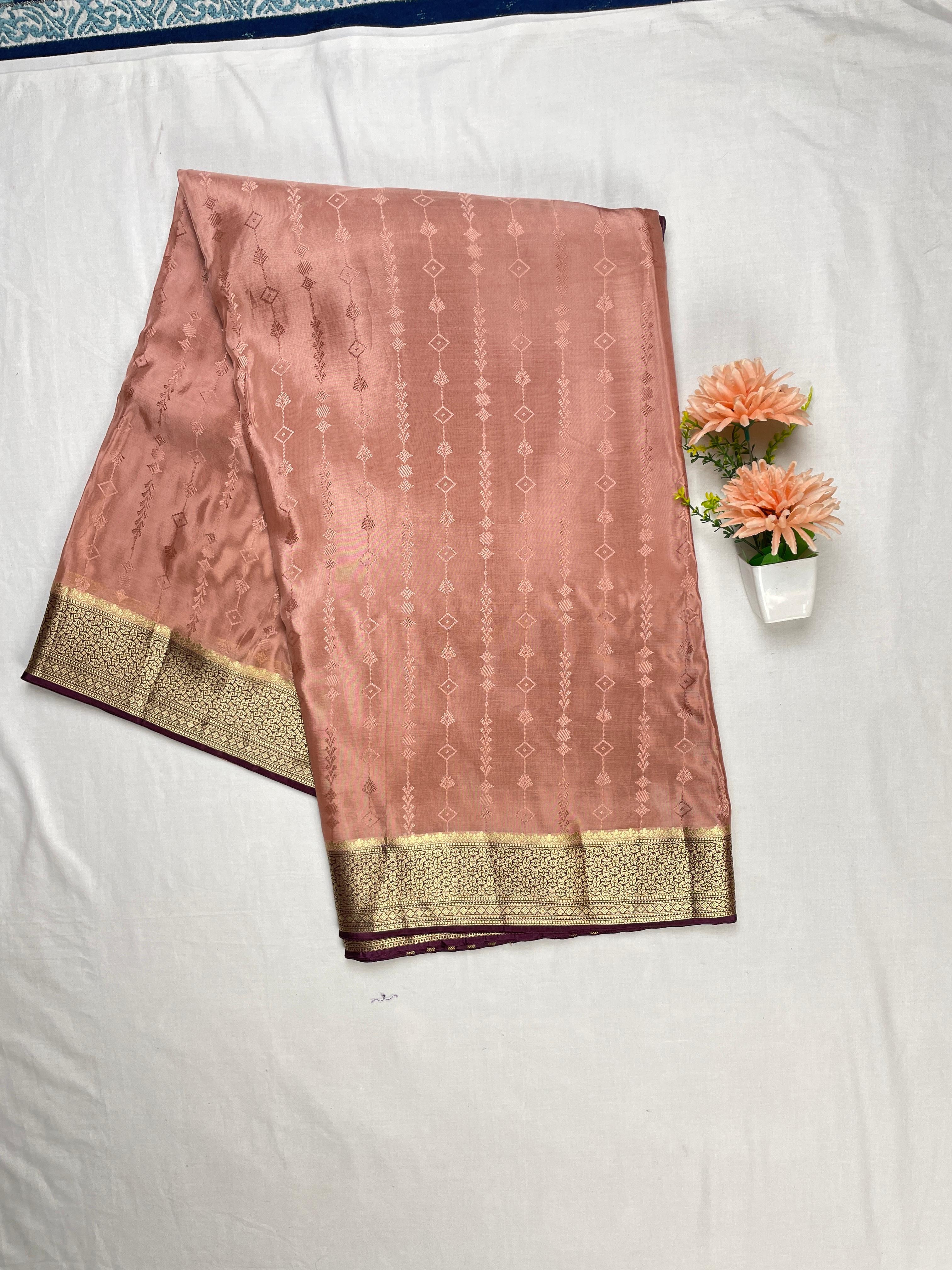 Kahmiri SIlk Party Wear Saree