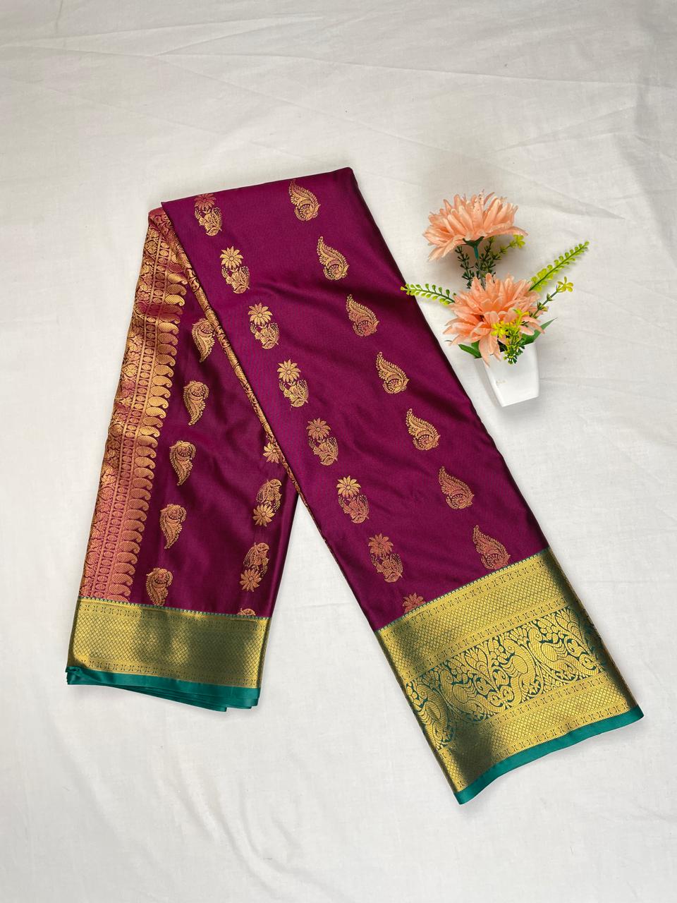 Semi Kanchi Pattu Sarees