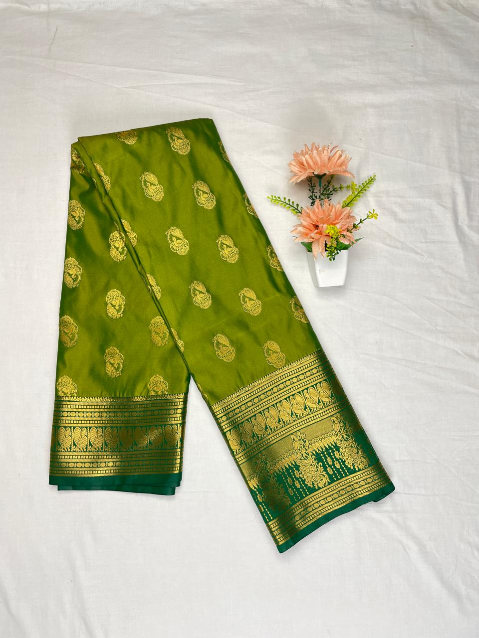 Semi Kanchi Pattu Sarees