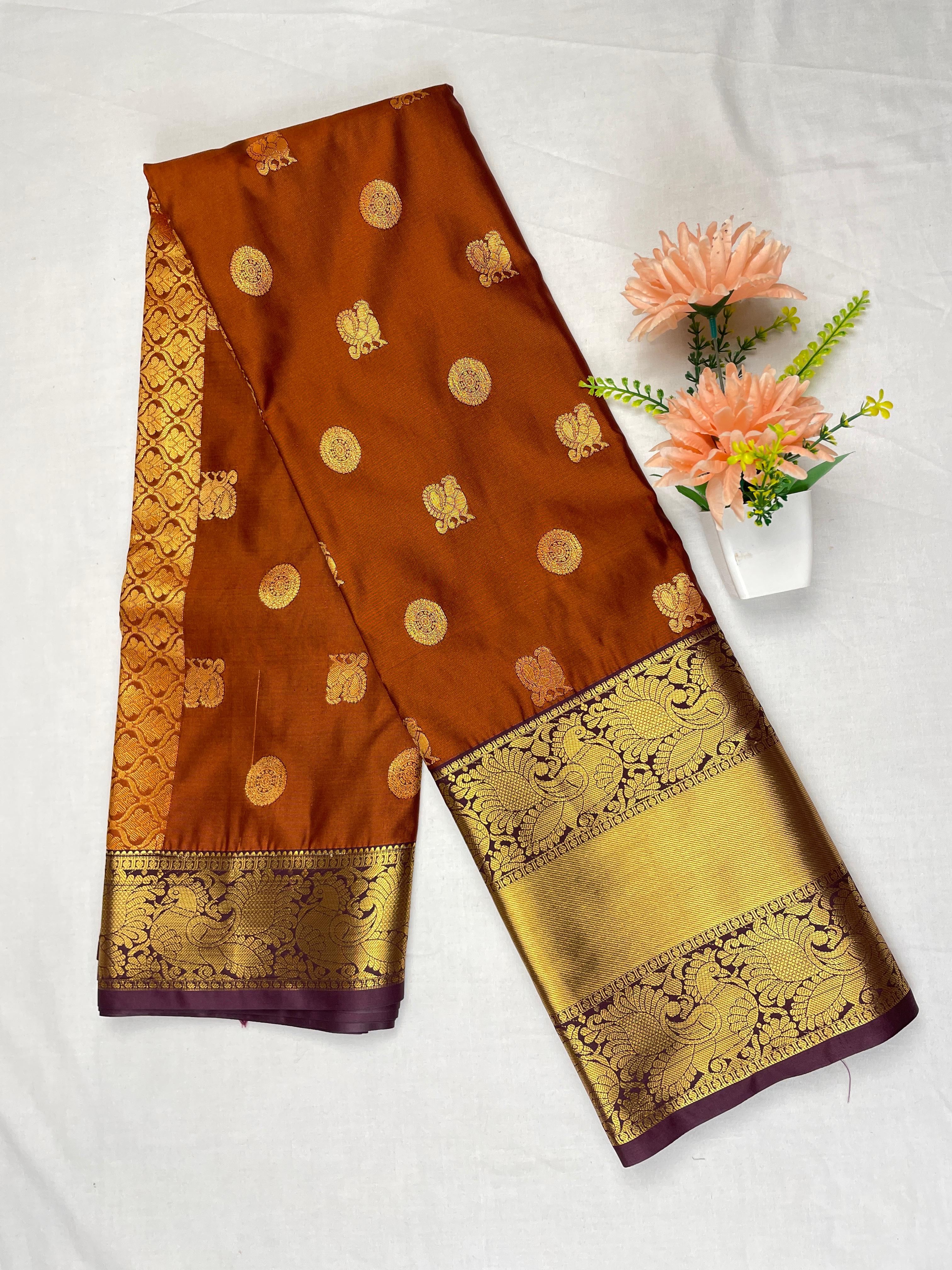 Semi Kanchi Pattu Sarees