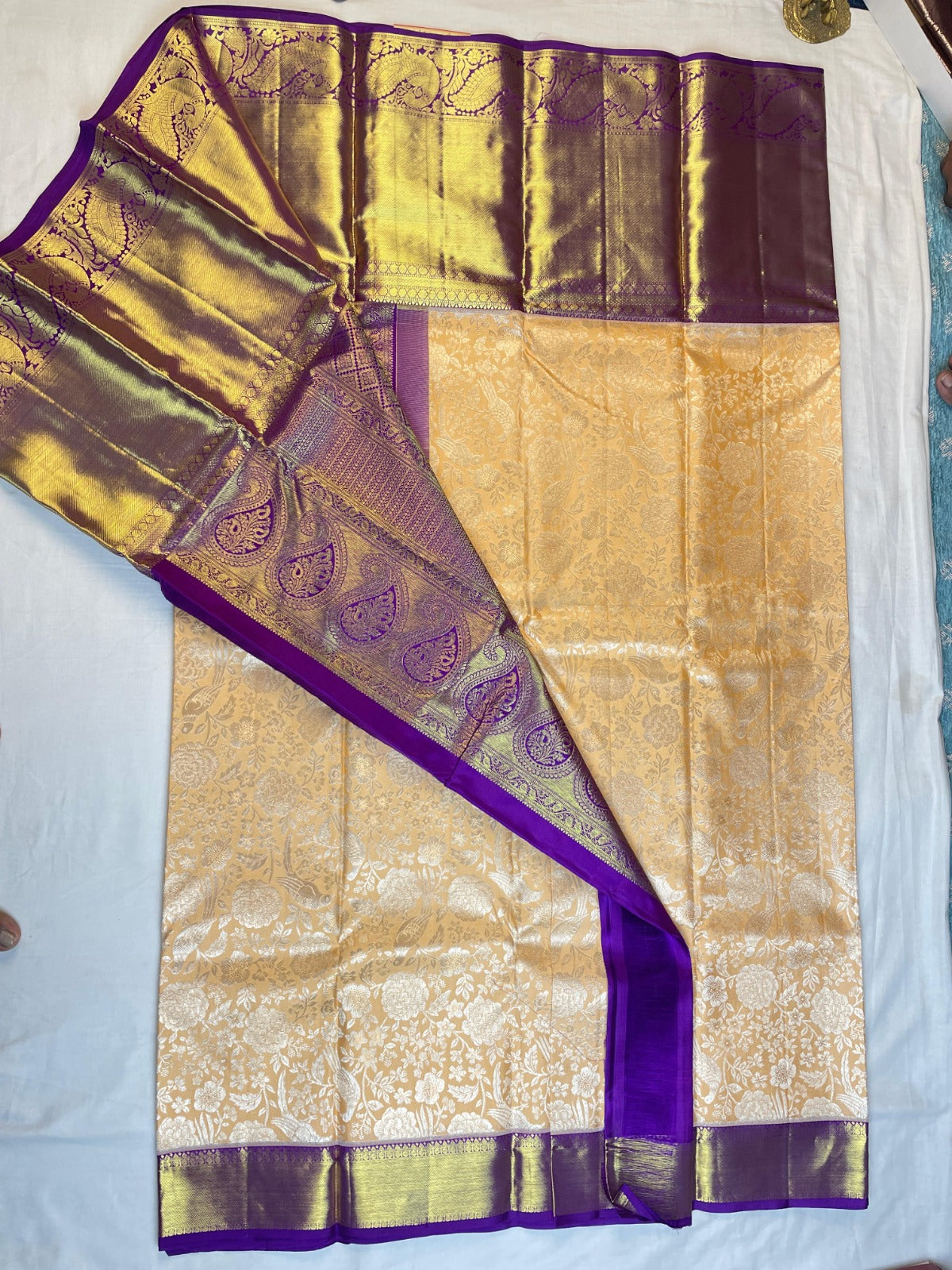 Kanchipattu Pure Handloom Bridal Sarees With Silk Mark Certified