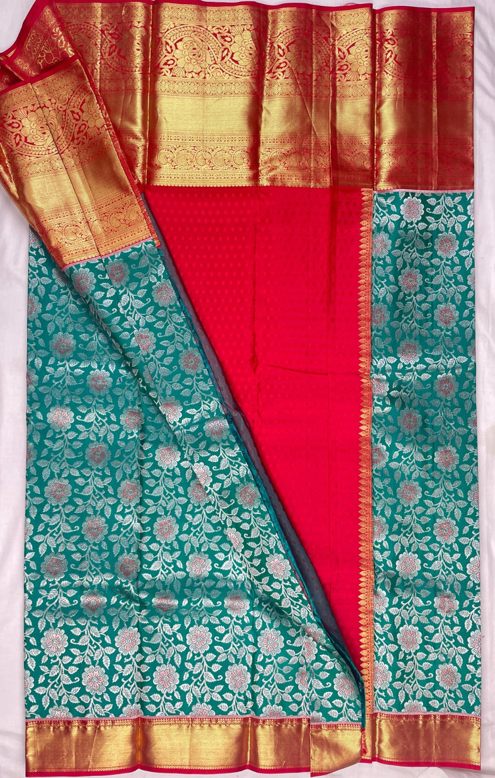 Kanchipattu Pure Handloom Bridal Sarees with Silk Mark Certified