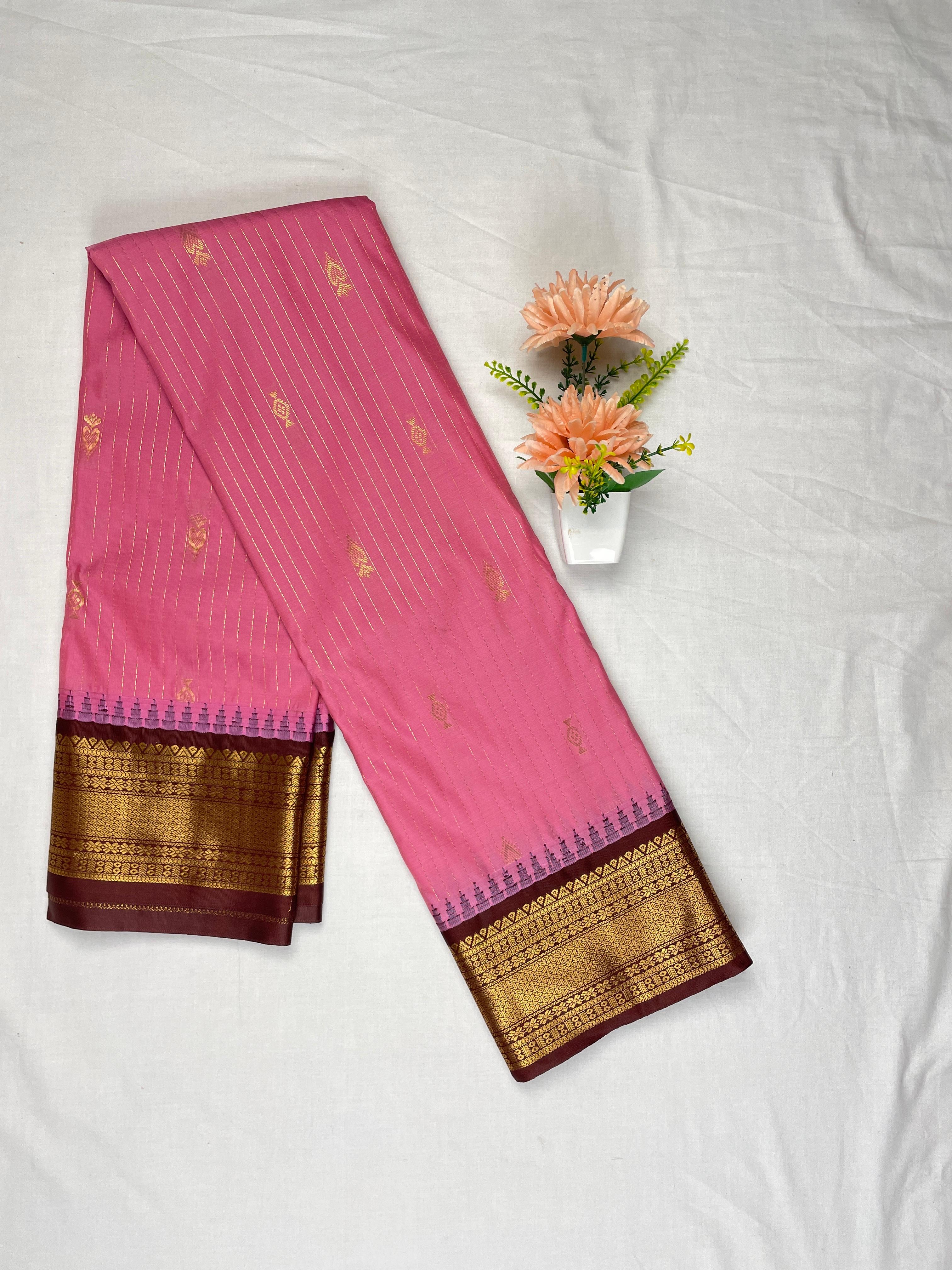 Semi Gadwal Pattu Sarees