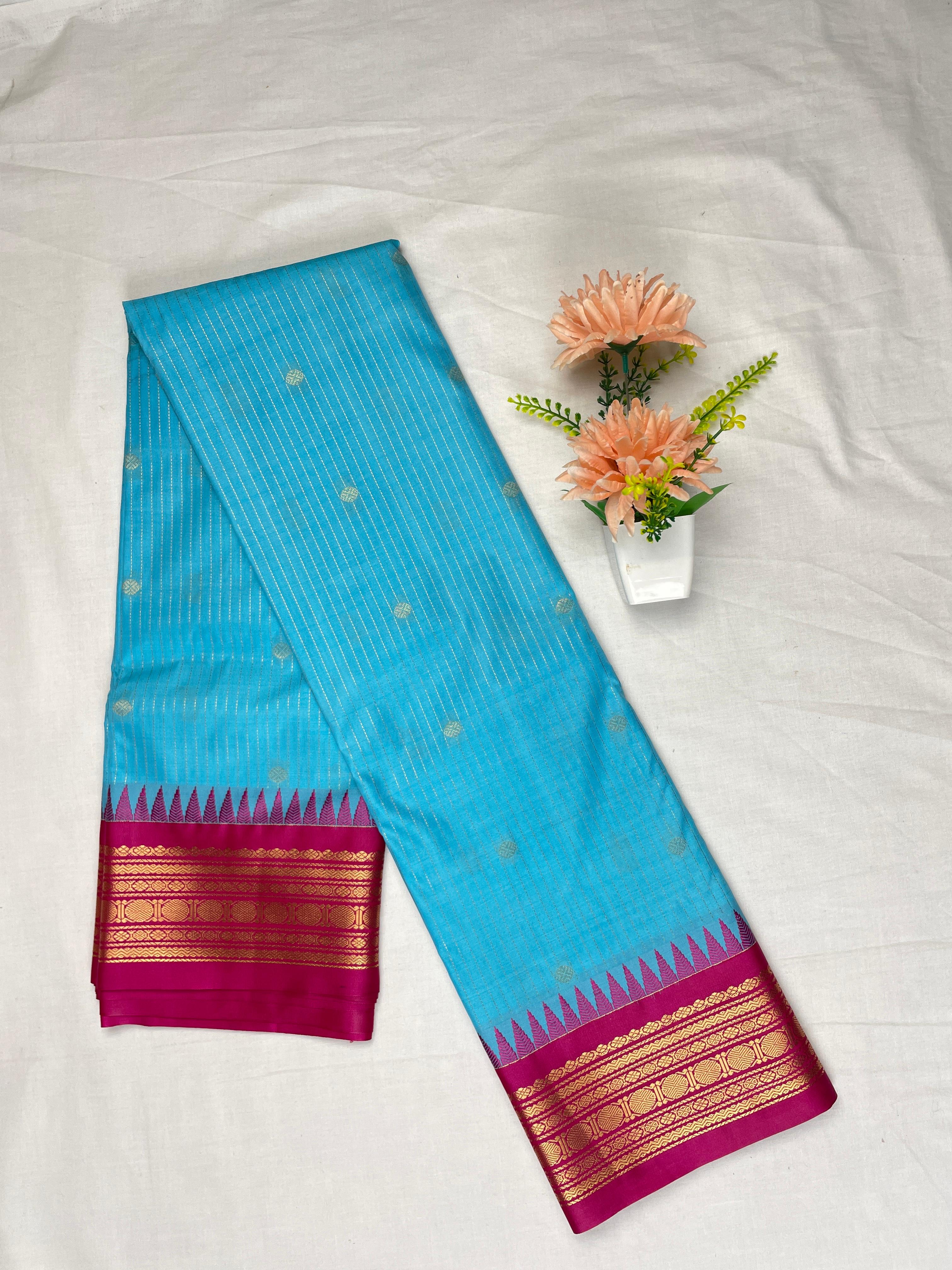 Semi Gadwal Pattu Sarees