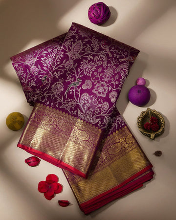 Georgette Banarasi sareee