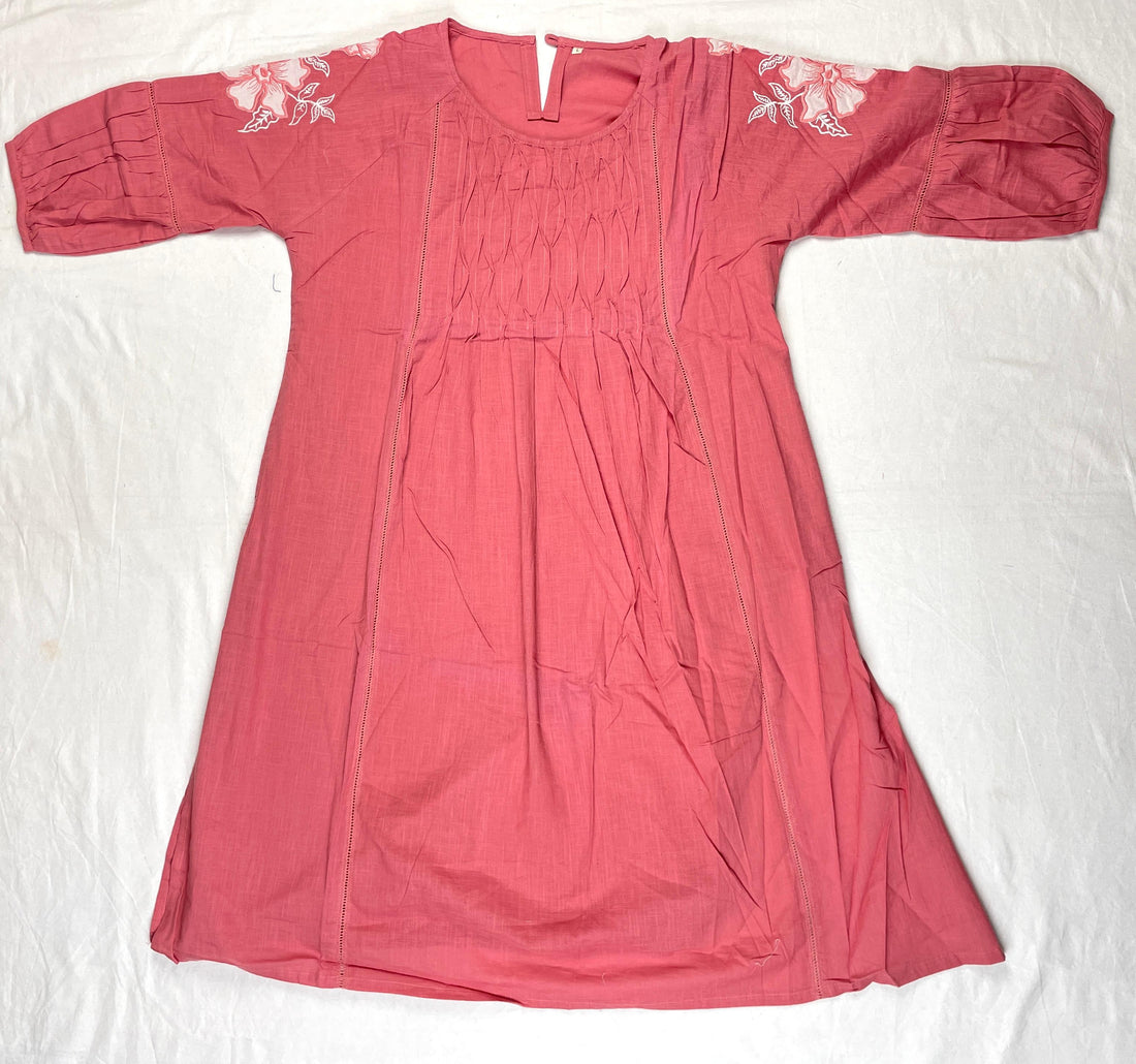 Pure cotton 2 piece kurti set