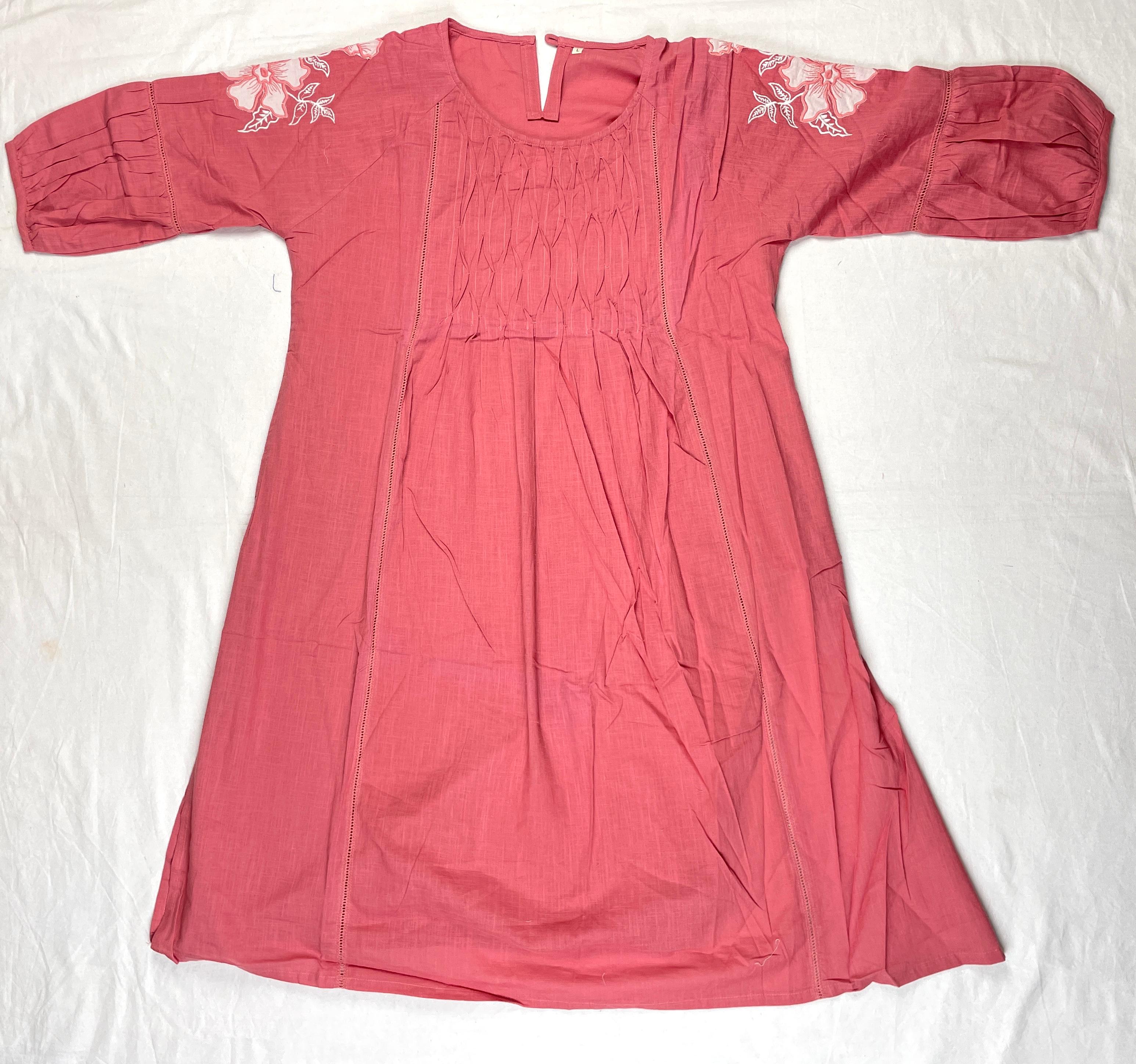 Pure cotton 2 piece kurti set