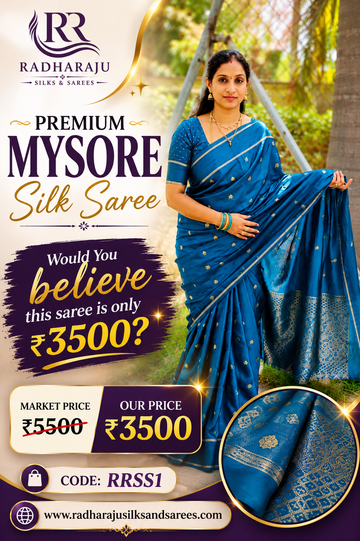 Premium Mysore Silk Sarees