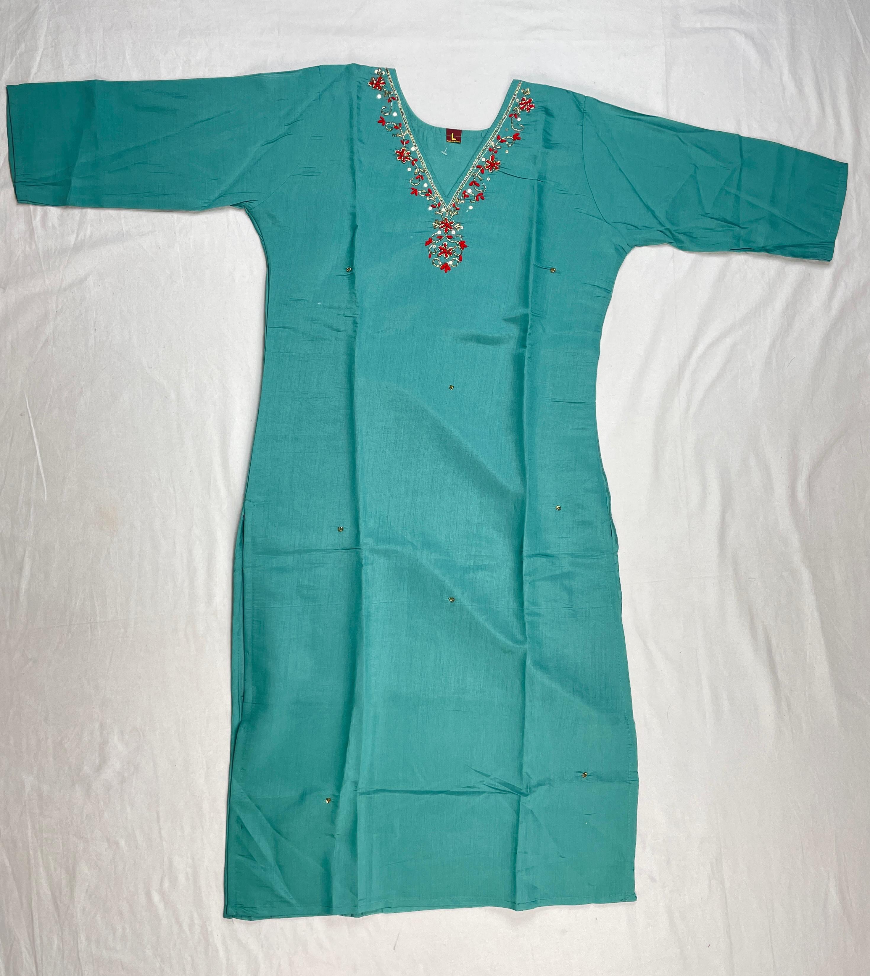 Crape 3 piece Kurti set