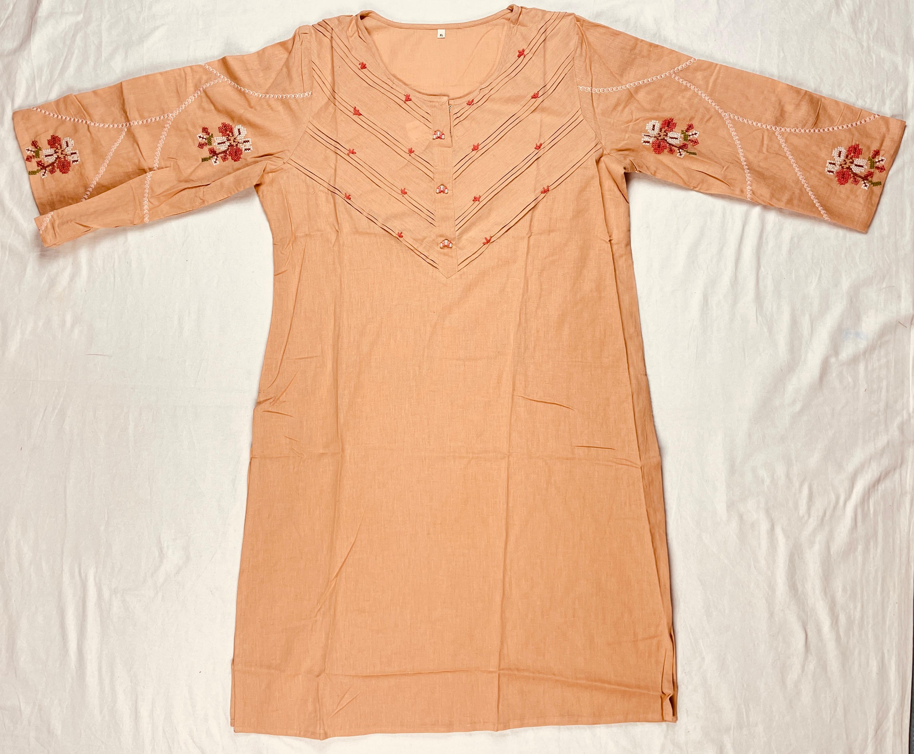 Pure Cotton 2 piece kurti set