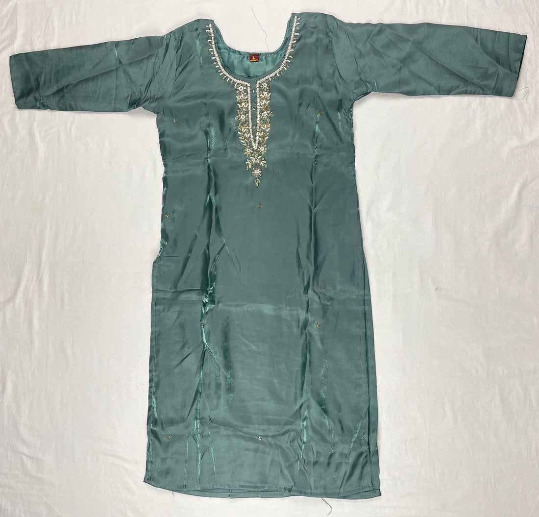 Mul Glassy fancy 3 piece Kurti set