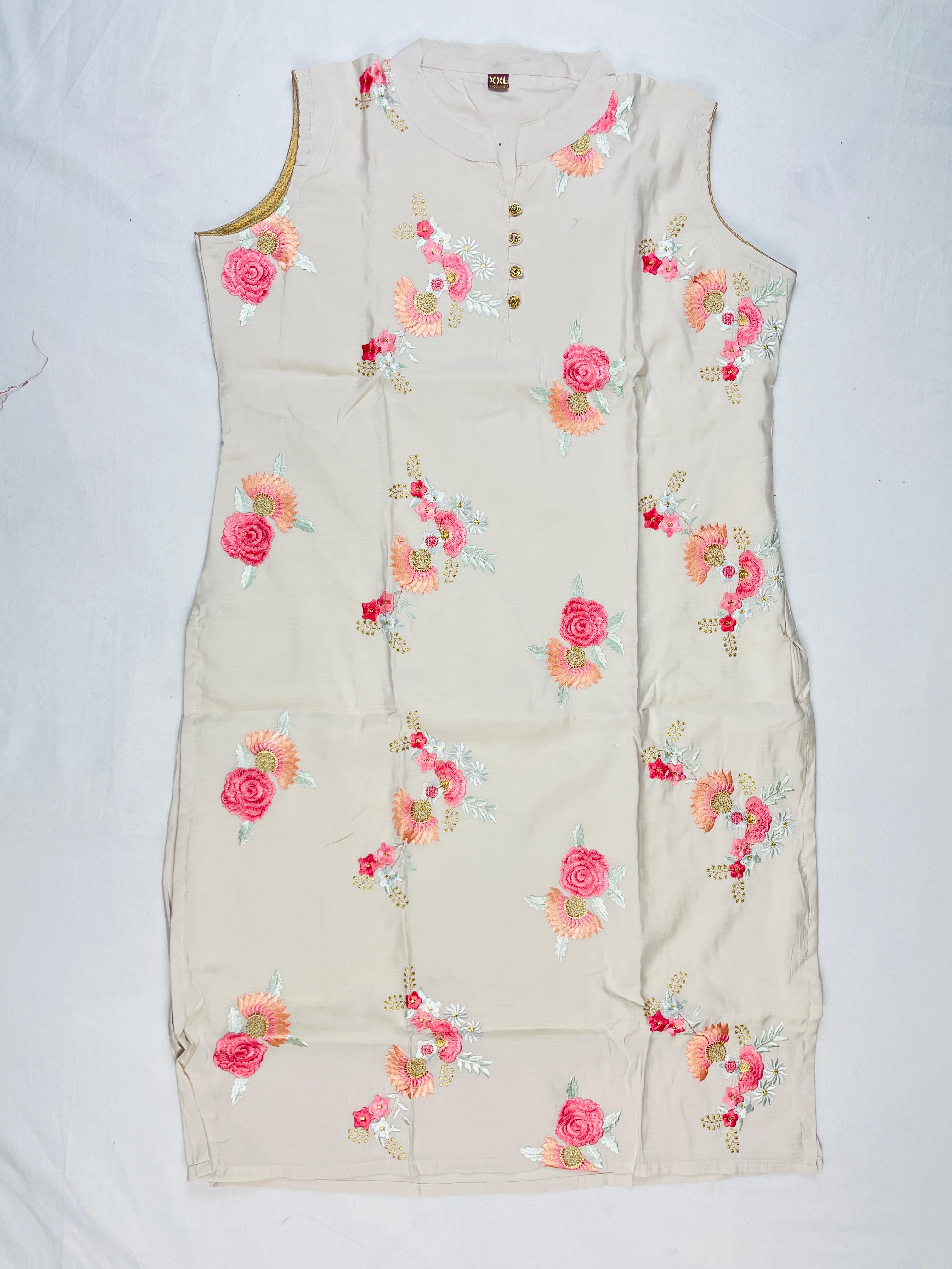 Pure Mul Cotton 3 piece Kurti set