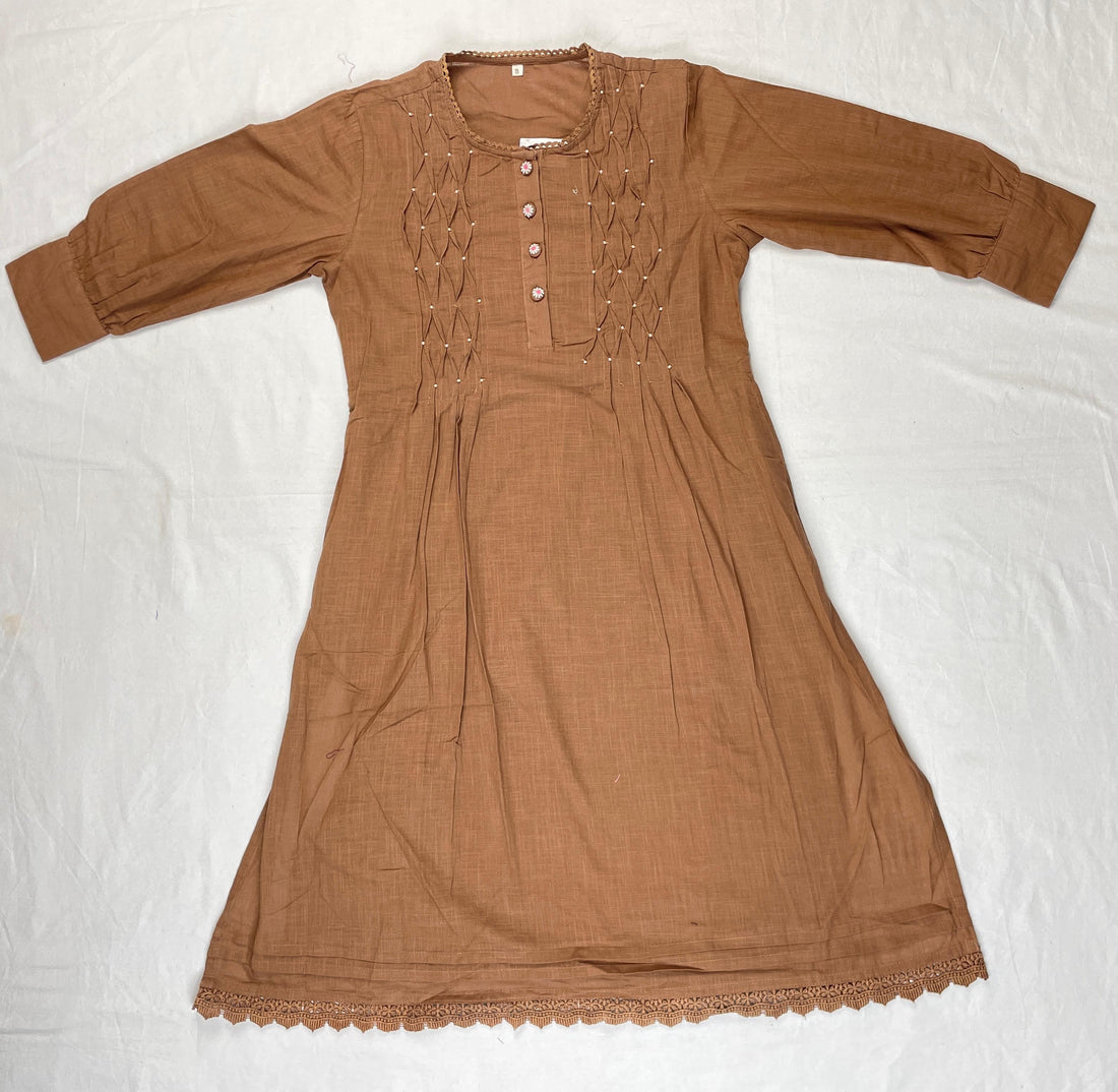 Pure Cotton 2 piece kurti set