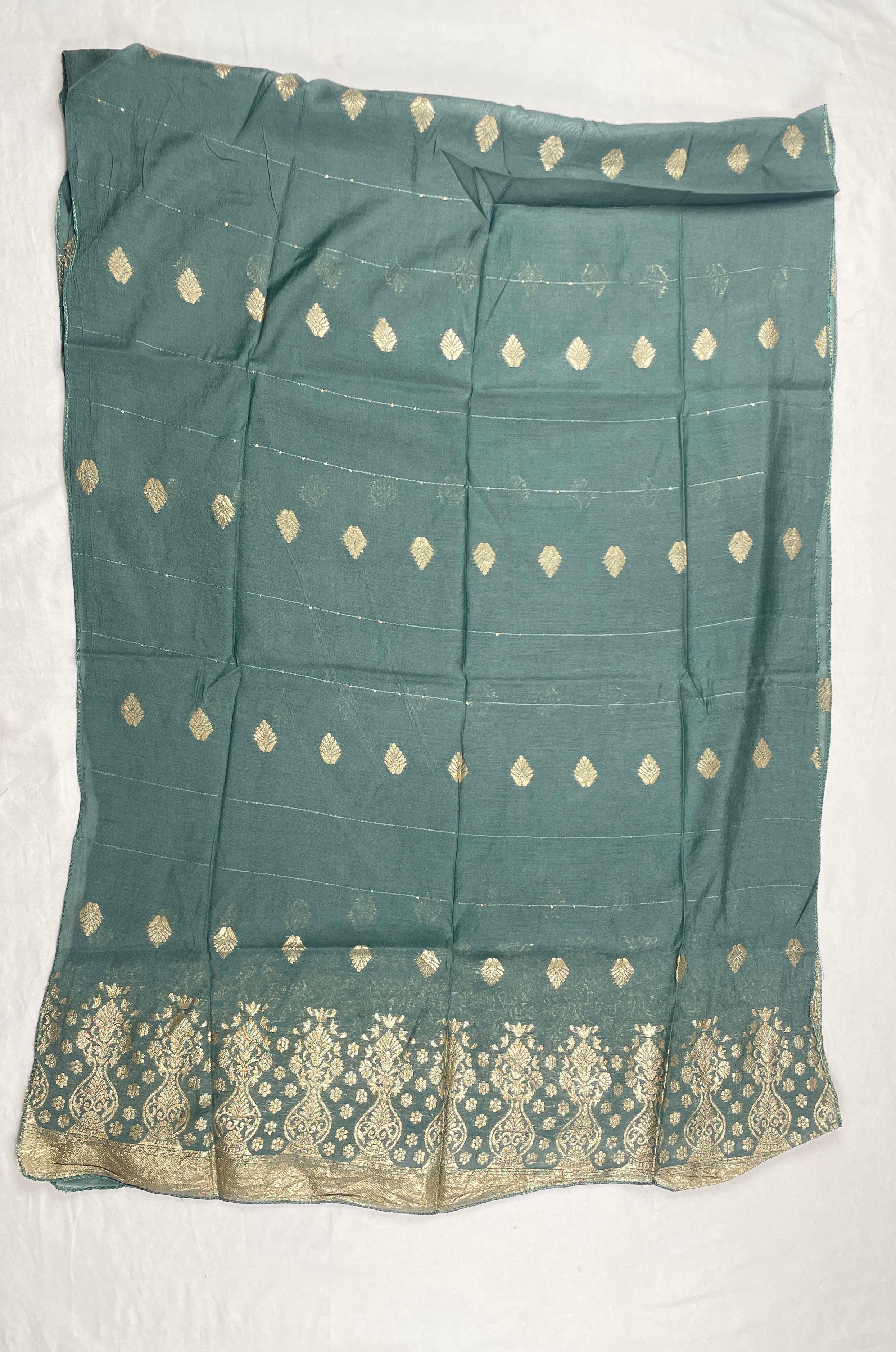 Mul Glassy fancy 3 piece Kurti set