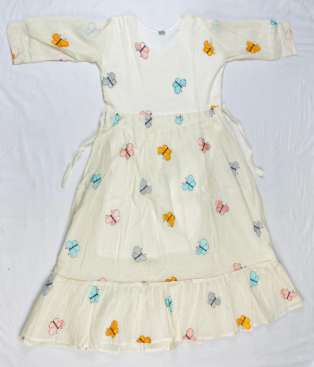 Pure Chanderi Cotton frock